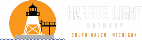 Harbor Light Brewery Logo White Lettering