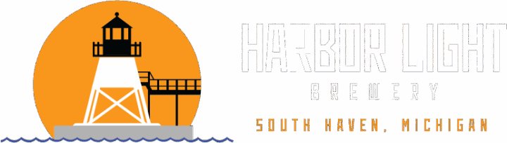 Harbor Light Brewery Logo White Lettering