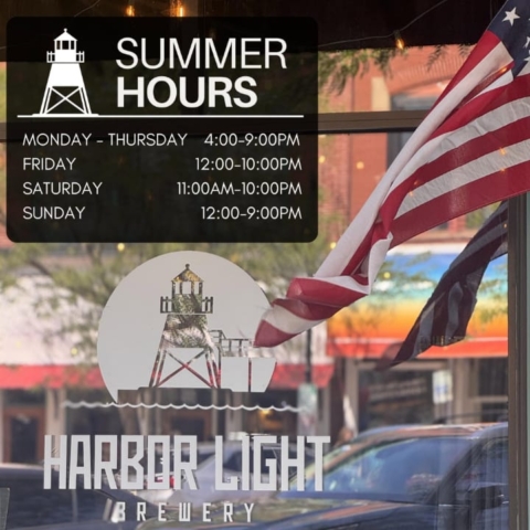 Harbor Light Brewery Summer Hours